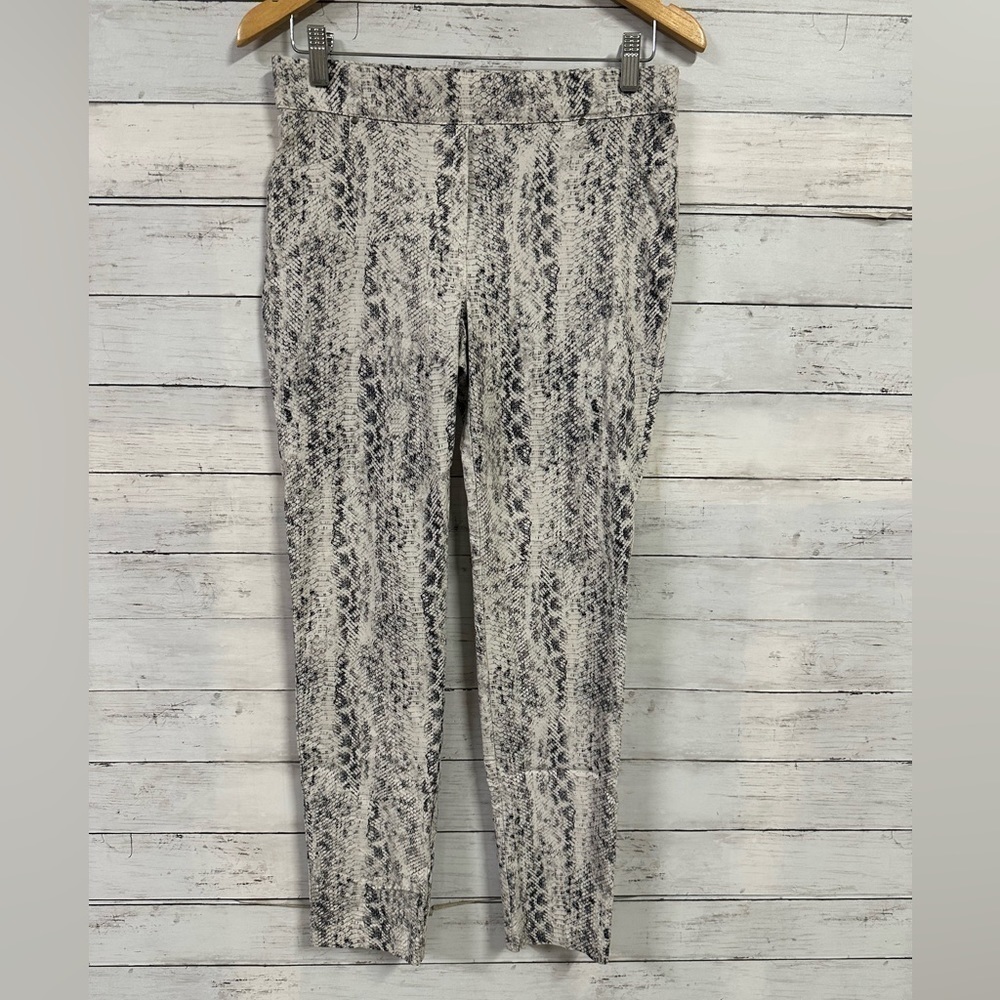 89th & Madison Snake Print Pull-On Pants Size M